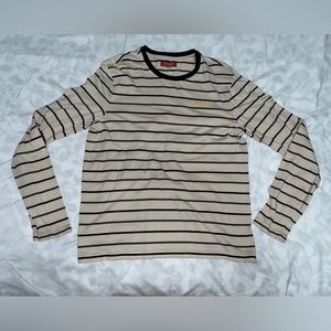 Guess Men’s Striped Long sleeve t-shirt. Size L
